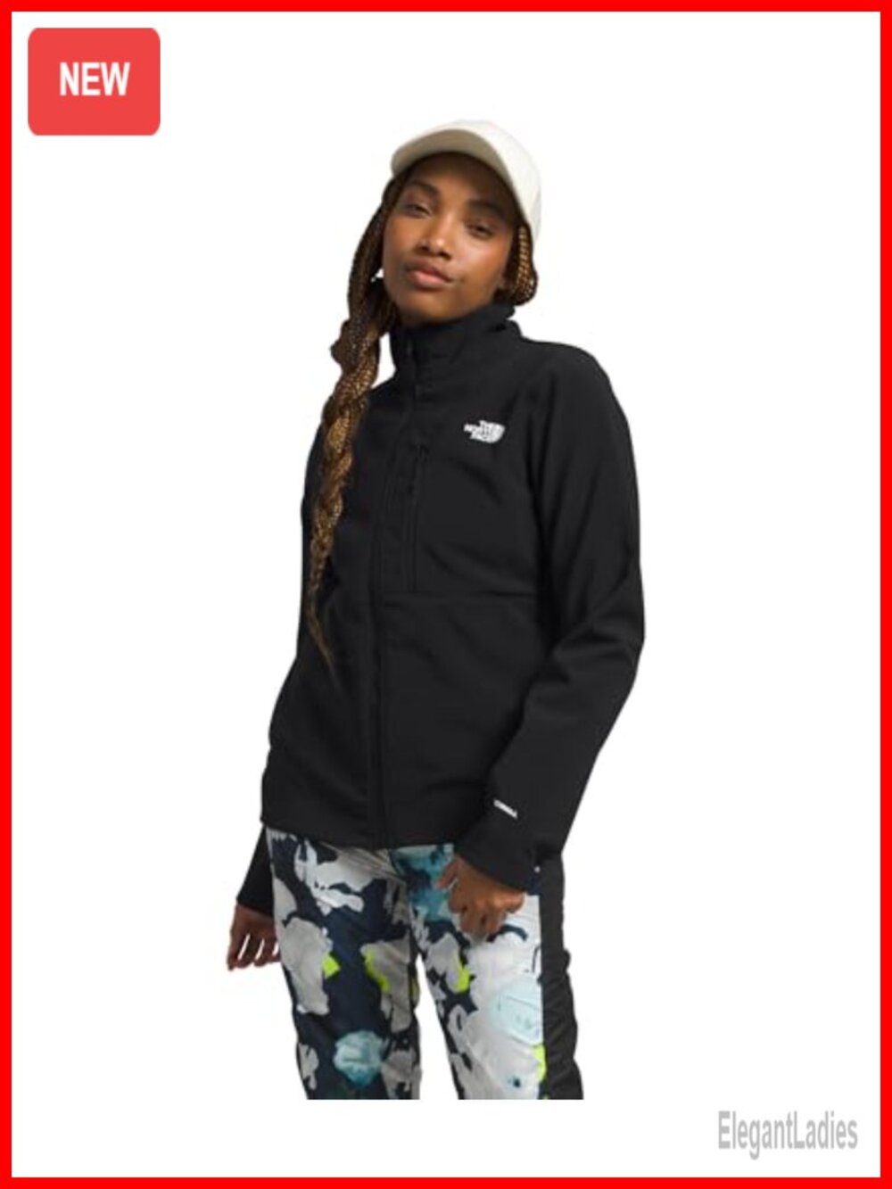 North Face Apex Bionic 3 Softshell Jacket Wind Resistant Zip Pockets